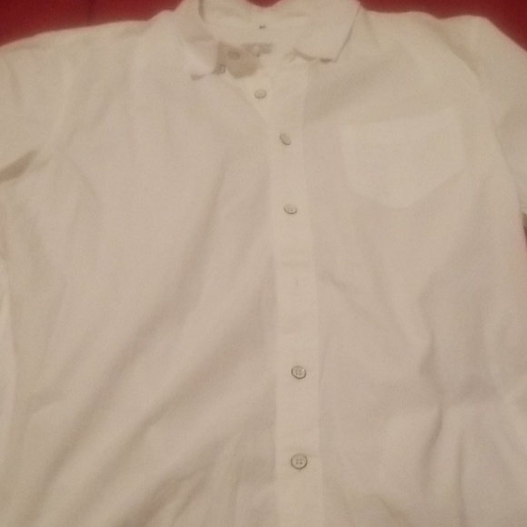 White rag & bone long sleeve oxford - Picture 1 of 4